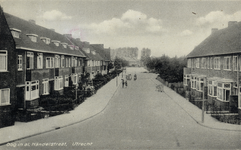 601924 Gezicht in de Händelstraat te Utrecht ter hoogte van de kruising met de Gustav Mahlerstraat (rechts).